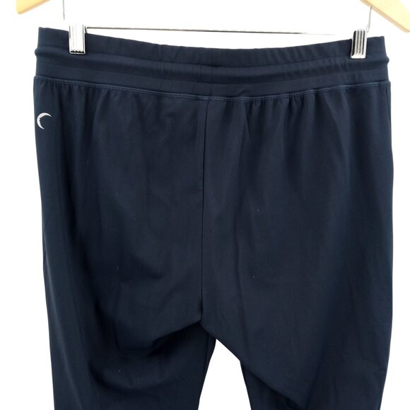 Zyia Everywhere Zipper Joggers Size M Active Blue Stretch Pockets Pants Workout - Picture 9 of 12